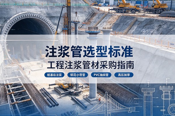 桂林注浆管选型标准