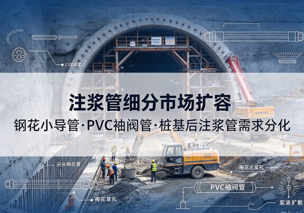 桂林注浆管细分市场扩容，隧道钢花小导管、PVC 袖阀管、桩基后注浆管需求分化