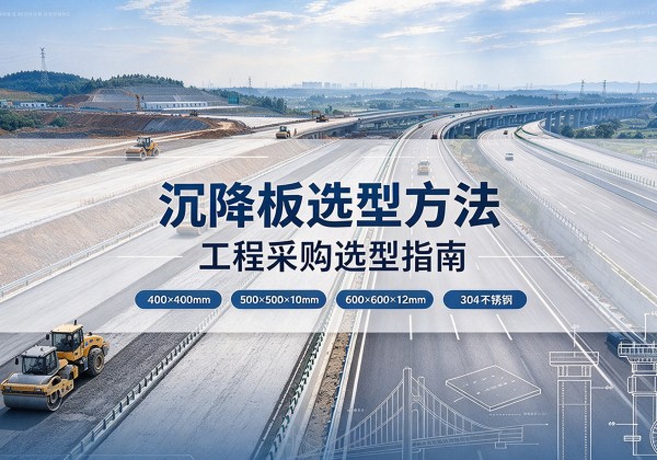 桂林沉降板选择方法